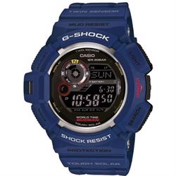 Image of blå resin med stål G-Shock Mudman quartz multifunktion (3281) Herre ur fra Casio